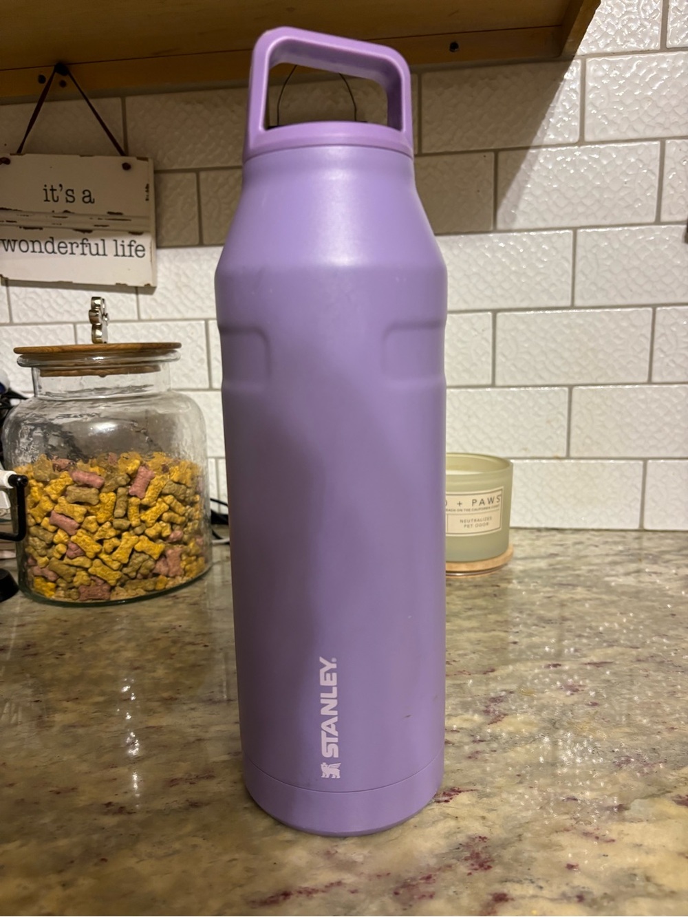 Stanley Lavender Stainless Steel Water Bottle